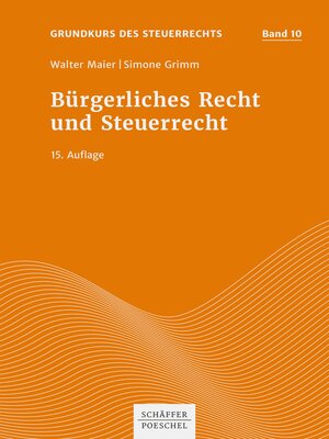 cover image of Bürgerliches Recht und Steuerrecht